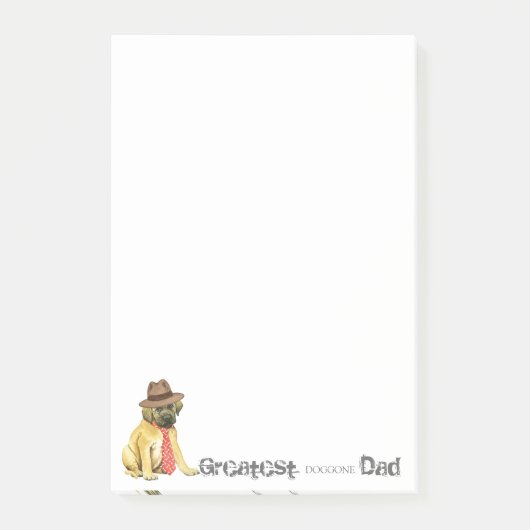 Post-it® Papa de mastiff (Devant)