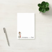Post-it® Papa de Weimaraner (Bureau)