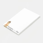 Post-it® Papa du laboratoire jaune (Incliné)