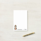 Post-it® Papa GSMD (Sur un bureau)