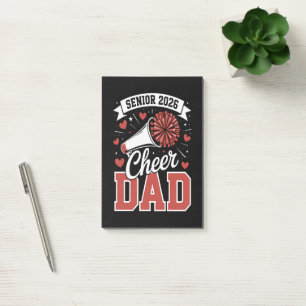 Post-it® Papa senior de cheerleader fier 2026