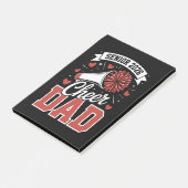 Post-it® Papa senior de cheerleader fier 2026 (Incliné)