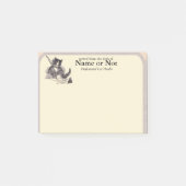 Post-it® Papeterie de chat - bonne pour quelque chose (Devant)