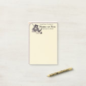 Post-it® Papeterie de chat - grand post-it de taille (Sur un bureau)