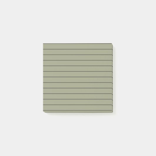 Post-it® Papeterie élégante Sage Green (Devant)