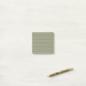 Post-it® Papeterie élégante Sage Green (Sur un bureau)