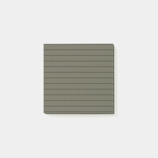Post-it® Papeterie élégante vert foncé (Devant)
