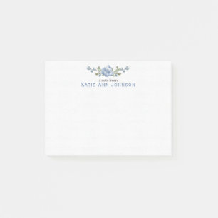 Post-it® Papeterie personnalisée sur mesure à motif floral