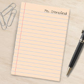 Post-it® Papier à Carnet orange