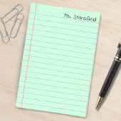 Post-it® Papier à Carnet vert