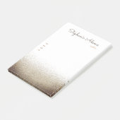 Post-it® Papier à lettres professionnel avec paillettes de (Incliné)