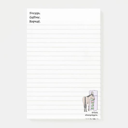 Post-it® Papier adhésif Frosty Forage (Devant)