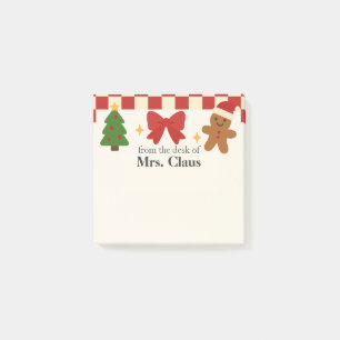 Post-it® Papier adhésif personnalisé de Noël mignon