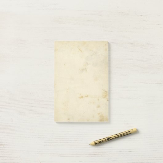 Post-it® Papier Antique Vierge (Sur un bureau)