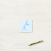Post-it® Papier autocollant bleu inspirant Make Waves (Sur un bureau)