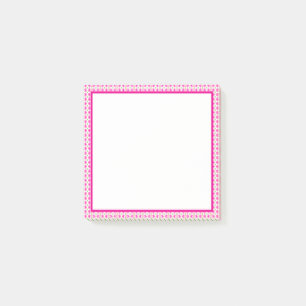 Post-it® Papier autocollant floral rose et vert