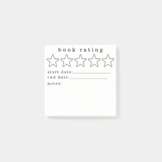 Post-it® Papier autocollant pour critique de livre Bloc-not