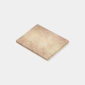 Post-it® Papier bronzage d'antiquité de parchemin de brun (Incliné)