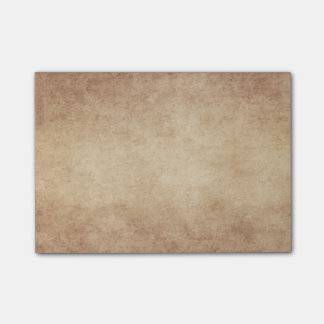 Post-it® Papier bronzage d'antiquité de parchemin de brun