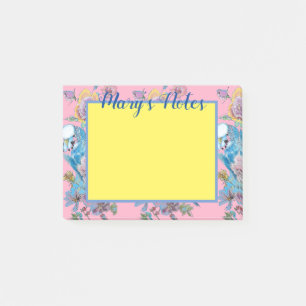 Post-it® Papier Budgie Aquarelle Nom de Femme Post It Notes
