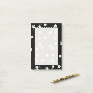 Post-it® Papier Collant Floral Midnight Daisy Cute Botani