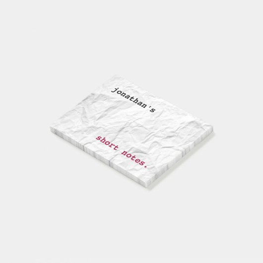 Post-it® Papier Crevé (Incliné)