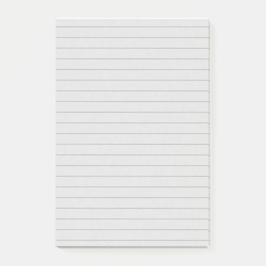 Post-it® Papier de cahier personnalisable et sur mesure ave (Devant)