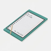 Post-it® Papier de l'élève de l'enseignant en classe feuill (Incliné)