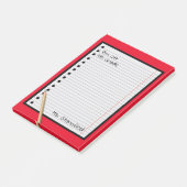 Post-it® Papier de l'élève de l'enseignant en classe feuill (Incliné)