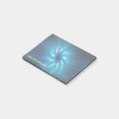 Post-it® Papier en toile bleu étoile (Incliné)