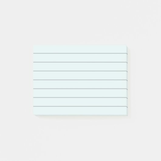 Post-it® Papier ligné vert pistache (Devant)