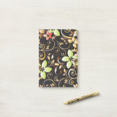 Post-it® Papier mural à fleurs 4 (Sur un bureau)