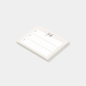 Post-it® Papier Note « À Faire » – Design Neutre Minimalist (Incliné)