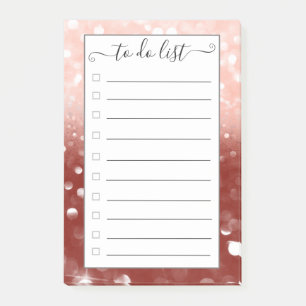 Post-it® Papier note adhésif « liste de choses à faire » av