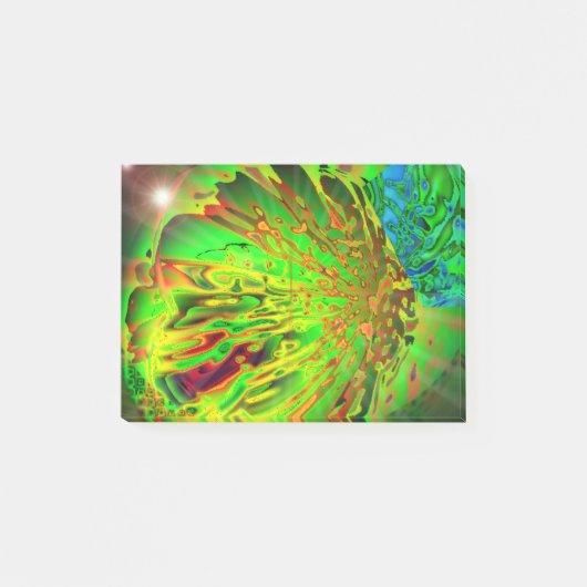 Post-it® Papier note éclaboussure d'acide (Devant)