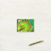 Post-it® Papier note éclaboussure d'acide (Sur un bureau)