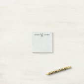 Post-it® Papier-notes à griffer de poulet | Dame Poulet (Sur un bureau)