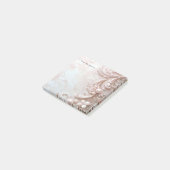 Post-it® Papier notes adhésif Fleur et Perle Orné Rose (Incliné)