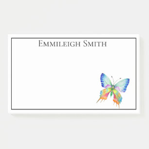 Post-it® Papier notes adhésif Papillon Arc-en-ciel Cadre pe