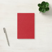 Post-it® Papier-notes adhésif personnalisé Rouge tomate mou (Bureau)