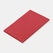 Post-it® Papier-notes adhésif personnalisé Rouge tomate mou (Incliné)