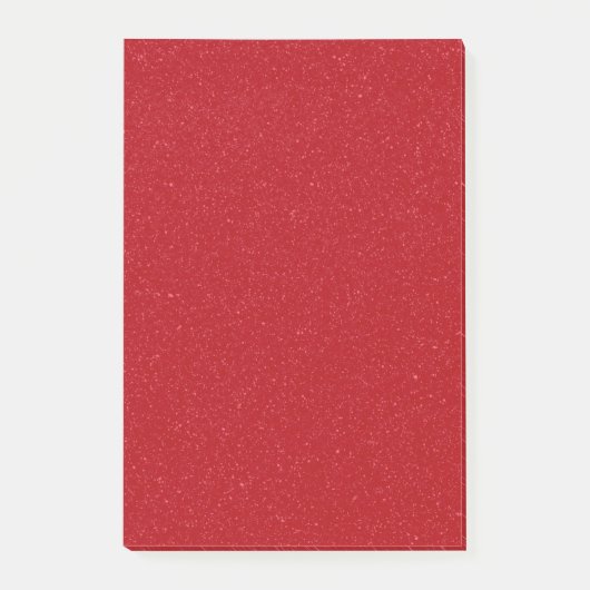 Post-it® Papier-notes adhésif personnalisé Rouge tomate mou (Devant)
