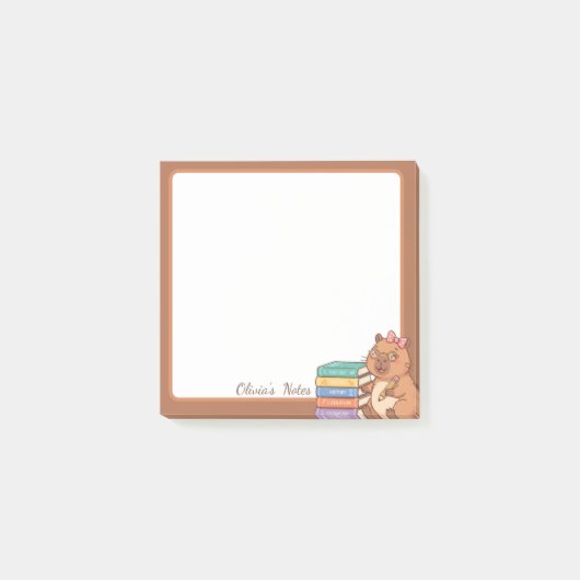 Post-it® Papier-notes adhésifs de lecture personnalisés ave (Devant)