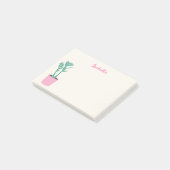 Post-it® Papier notes adhésifs personnalisés avec plante d' (Incliné)