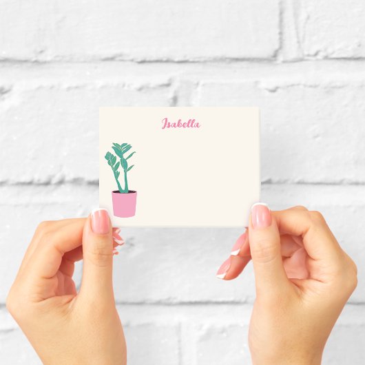 Post-it® Papier notes adhésifs personnalisés avec plante d'