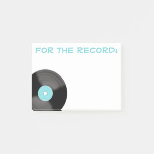 Post-it® Papier Notes Aqua For The Record