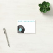 Post-it® Papier Notes Aqua For The Record (Bureau)