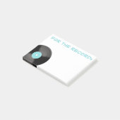 Post-it® Papier Notes Aqua For The Record (Incliné)