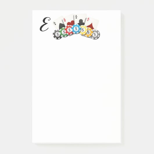 Post-it® Papier notes Casino (Devant)