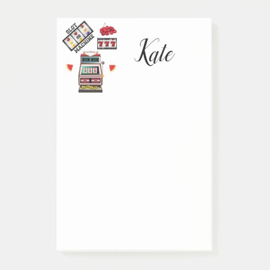 Post-it® Papier notes Casino (Devant)